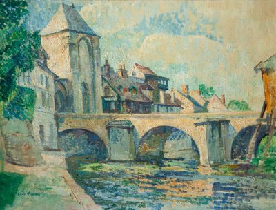 Moret-sur-Loing by Edgar Rowley Smart